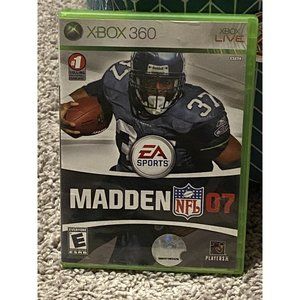 Madden NFL 07 (Microsoft Xbox 360, 2006) Free Fast Shipping